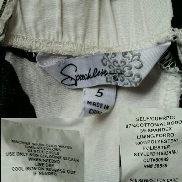 Purple White Black Pleated Strapless Dress pocket - Picture 9 of 9